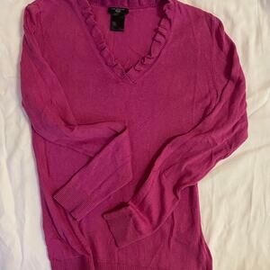 Ann taylor pink sweater
